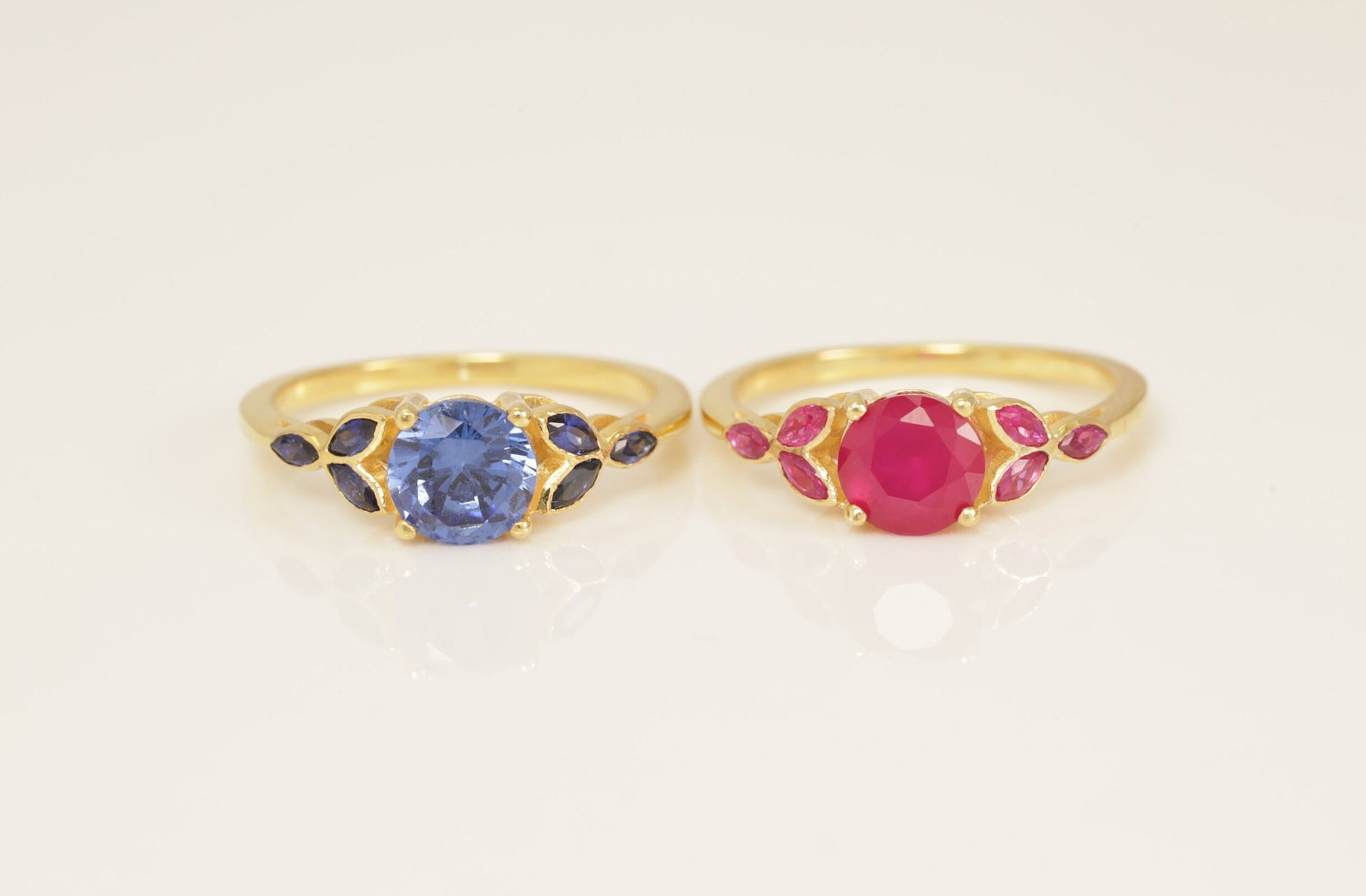 Art Deco Ruby Engagement Ring, July Birthstone Ring, Gemstone Wedding Ring, Anniversary Ring, Promise Ring